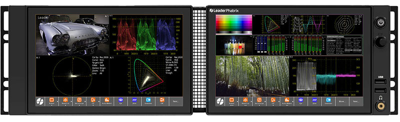 LeaderPhabrix LPX500 layout