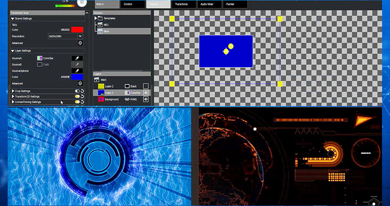 Vizrt kairos compositing
