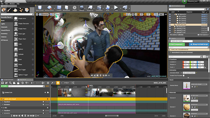 NVIZ Morbius BTS uground screenshot1