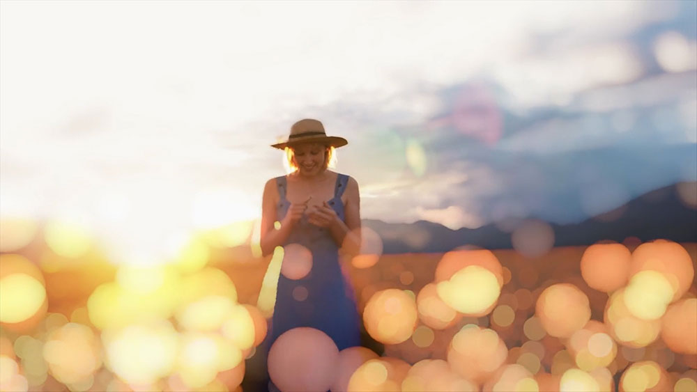 Maxon studio bokeh overlay