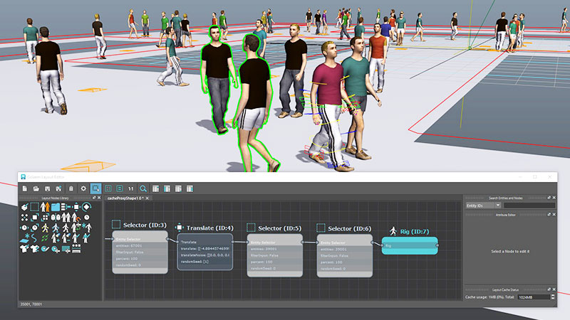 Autodesk maya max golaem