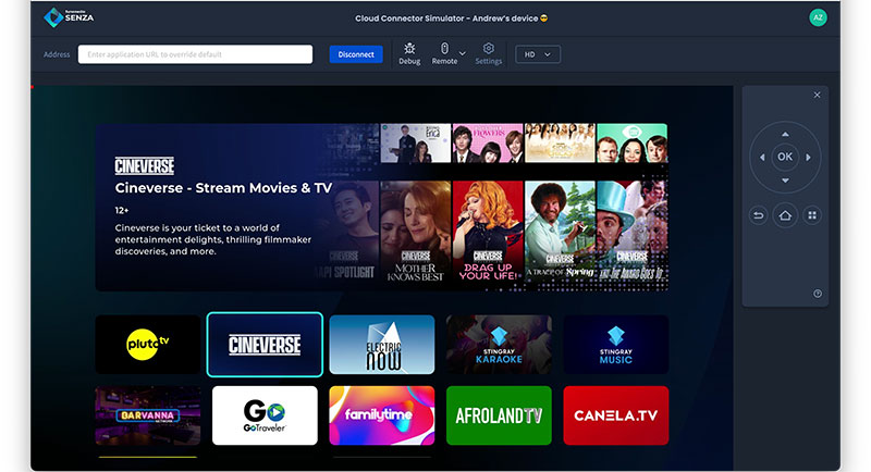 Synamedia senza content hub