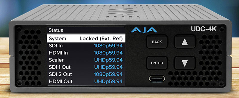 AJA UDC 4k