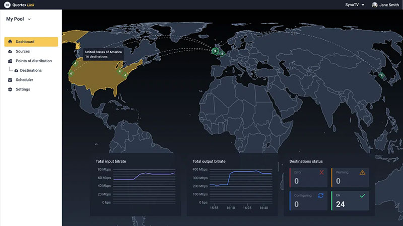 Synamedia quortex link